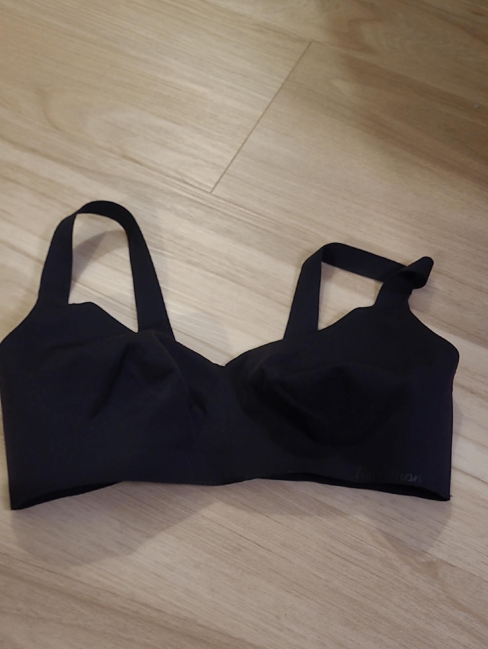 lululemon athletica Black Wireless Bra 36c